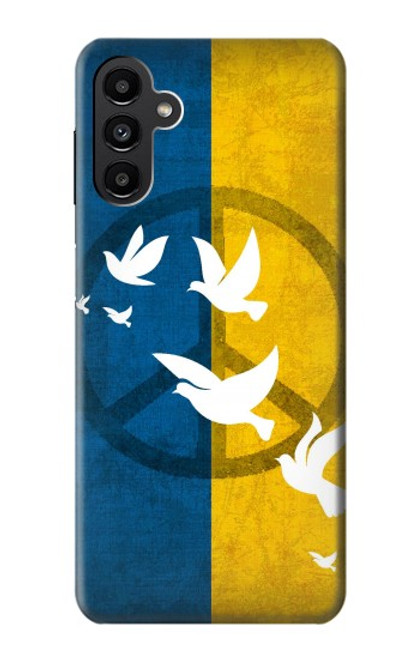 S3857 Peace Dove Ukraine Flag Funda Carcasa Case para Samsung Galaxy A13 5G