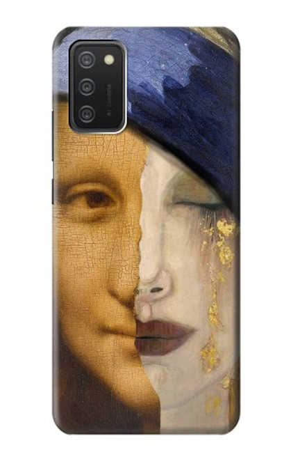 S3853 Mona Lisa Gustav Klimt Vermeer Funda Carcasa Case para Samsung Galaxy A03S