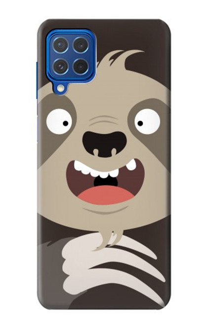 S3855 Sloth Face Cartoon Funda Carcasa Case para Samsung Galaxy M62