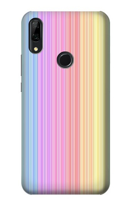 S3849 Colorful Vertical Colors Funda Carcasa Case para Huawei P Smart Z, Y9 Prime 2019