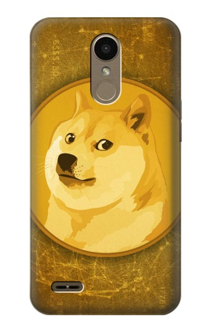 S3826 Dogecoin Shiba Funda Carcasa Case para LG K10 (2018), LG K30