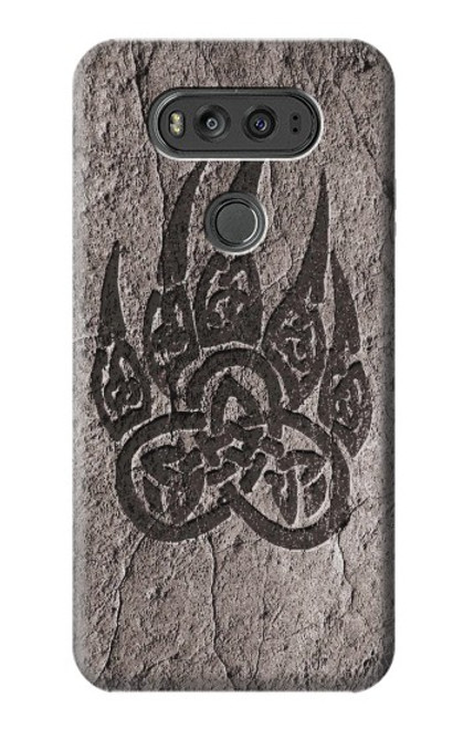 S3832 Viking Norse Bear Paw Berserkers Rock Funda Carcasa Case para LG V20