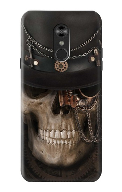 S3852 Steampunk Skull Funda Carcasa Case para LG Q Stylo 4, LG Q Stylus