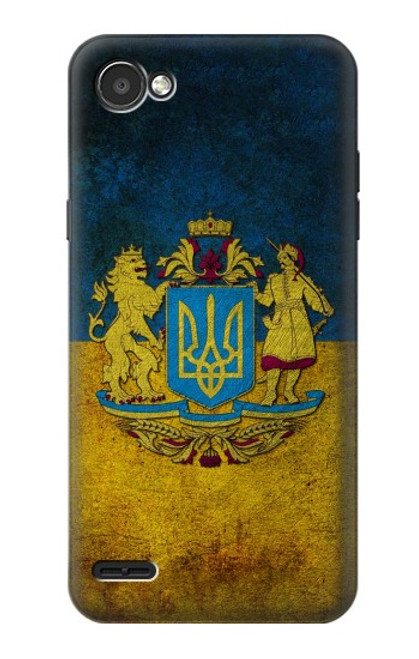 S3858 Ukraine Vintage Flag Funda Carcasa Case para LG Q6