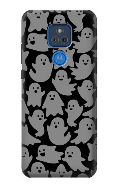 S3835 Cute Ghost Pattern Funda Carcasa Case para Motorola Moto G Play (2021)