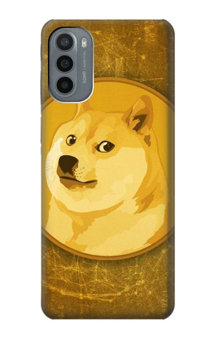 S3826 Dogecoin Shiba Funda Carcasa Case para Motorola Moto G31