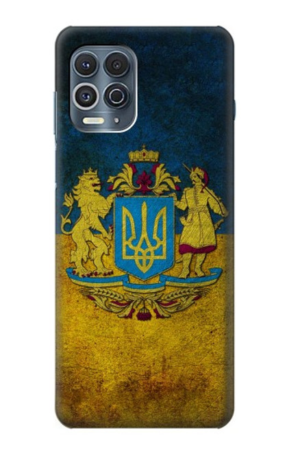 S3858 Ukraine Vintage Flag Funda Carcasa Case para Motorola Edge S