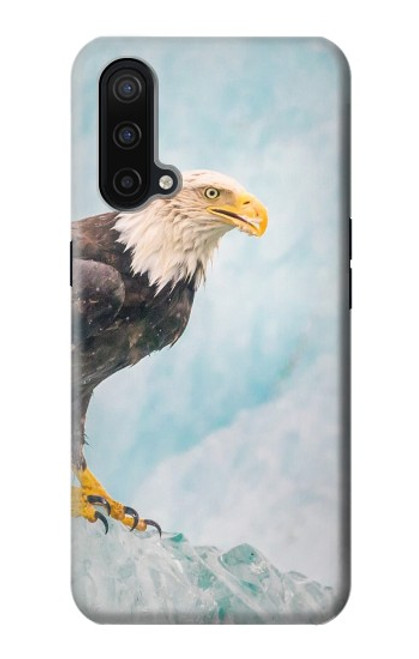 S3843 Bald Eagle On Ice Funda Carcasa Case para OnePlus Nord CE 5G