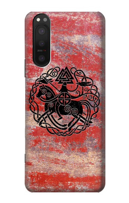 S3831 Viking Norse Ancient Symbol Funda Carcasa Case para Sony Xperia 5 II