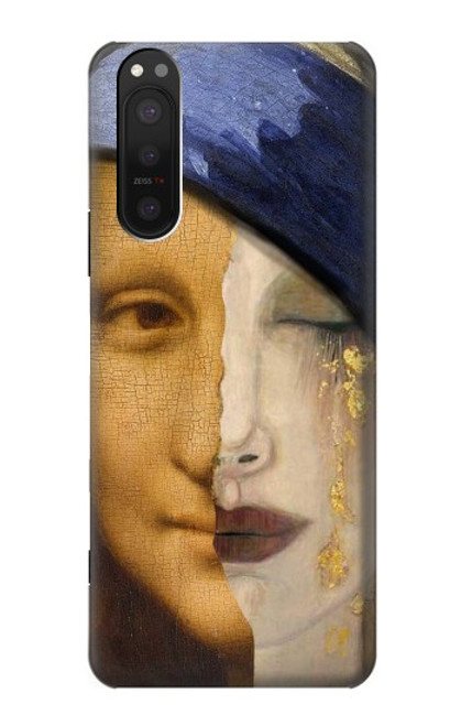 S3853 Mona Lisa Gustav Klimt Vermeer Funda Carcasa Case para Sony Xperia 5 II