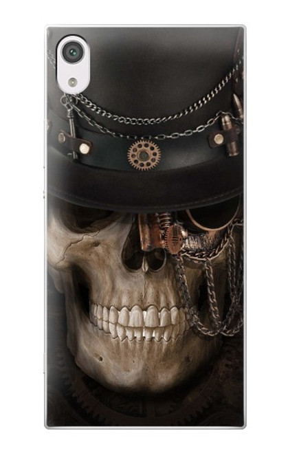 S3852 Steampunk Skull Funda Carcasa Case para Sony Xperia XA1