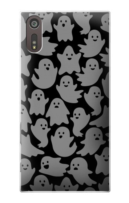 S3835 Cute Ghost Pattern Funda Carcasa Case para Sony Xperia XZ