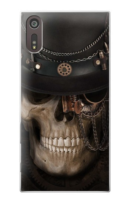 S3852 Steampunk Skull Funda Carcasa Case para Sony Xperia XZ