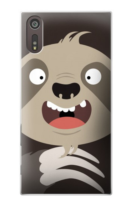 S3855 Sloth Face Cartoon Funda Carcasa Case para Sony Xperia XZ