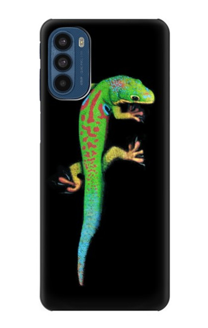 S0125 Green Madagascan Gecko Funda Carcasa Case para Motorola Moto G41