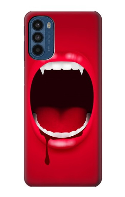 S2103 Vampire Mouth Funda Carcasa Case para Motorola Moto G41