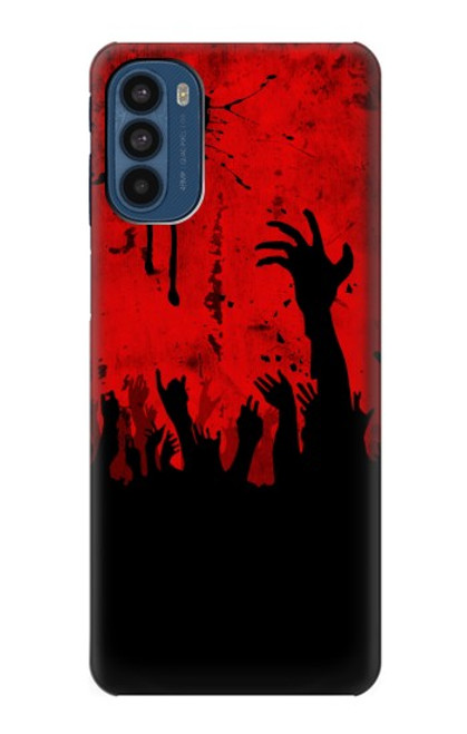 S2458 Zombie Hands Funda Carcasa Case para Motorola Moto G41