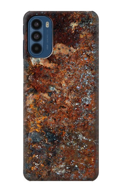 S2714 Rust Steel Texture Graphic Printed Funda Carcasa Case para Motorola Moto G41