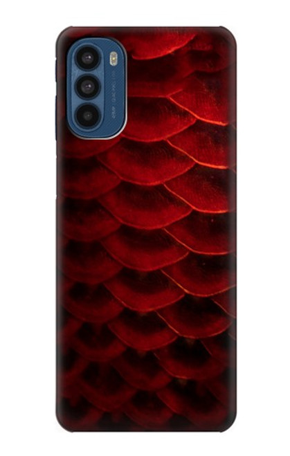 S2879 Red Arowana Fish Scale Funda Carcasa Case para Motorola Moto G41