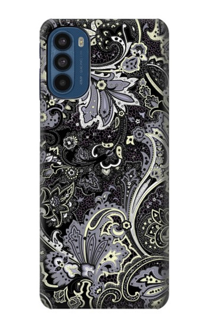 S3251 Batik Flower Pattern Funda Carcasa Case para Motorola Moto G41