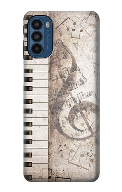 S3390 Music Note Funda Carcasa Case para Motorola Moto G41