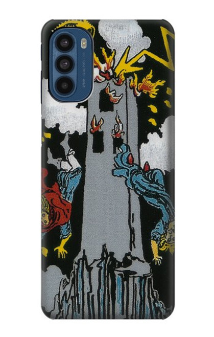 S3745 Tarot Card The Tower Funda Carcasa Case para Motorola Moto G41