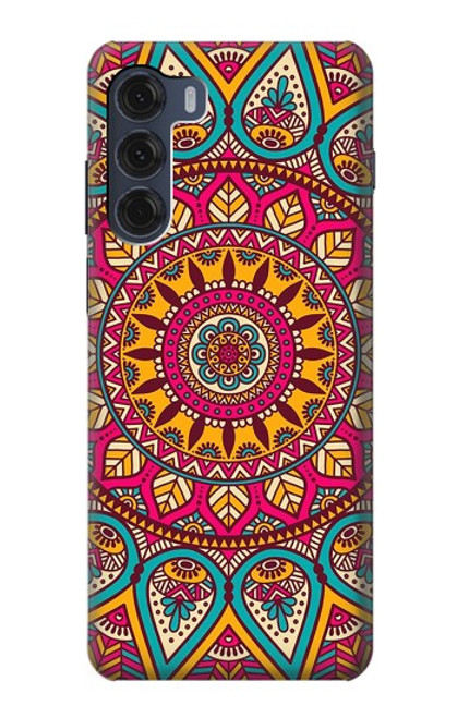 S3694 Hippie Art Pattern Funda Carcasa Case para Motorola Moto G200 5G