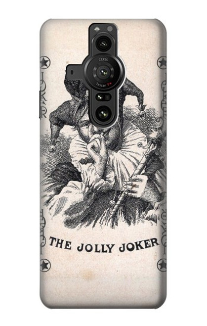 S3818 Vintage Playing Card Funda Carcasa Case para Sony Xperia Pro-I