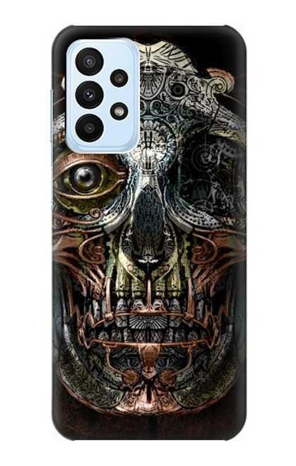 S1685 Steampunk Skull Head Funda Carcasa Case para Samsung Galaxy A23