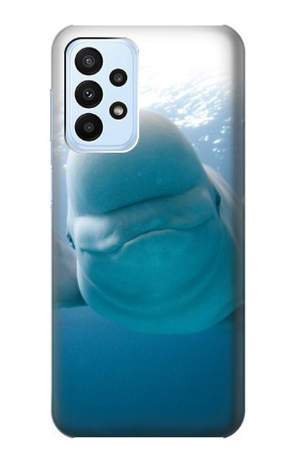 S1801 Beluga Whale Smile Whale Funda Carcasa Case para Samsung Galaxy A23