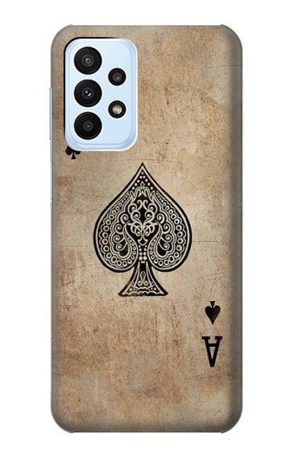 S2928 Vintage Spades Ace Card Funda Carcasa Case para Samsung Galaxy A23