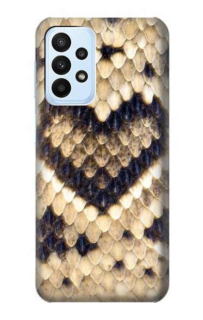 S3417 Diamond Rattle Snake Graphic Print Funda Carcasa Case para Samsung Galaxy A23
