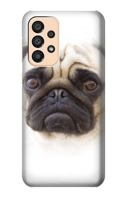 S1852 Pug Dog Funda Carcasa Case para Samsung Galaxy A33 5G