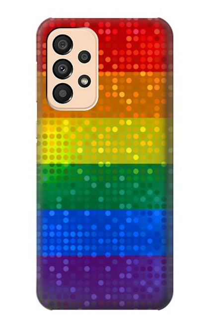 S2683 Rainbow LGBT Pride Flag Funda Carcasa Case para Samsung Galaxy A33 5G