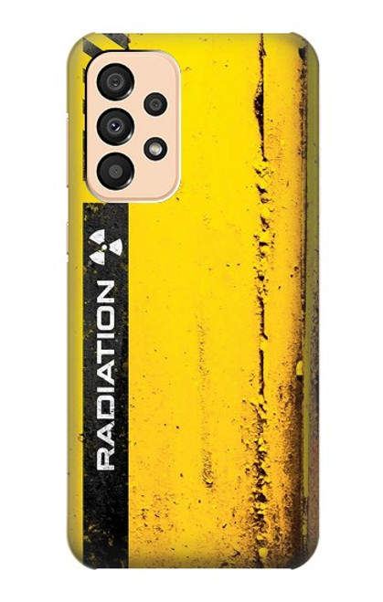 S3714 Radiation Warning Funda Carcasa Case para Samsung Galaxy A33 5G