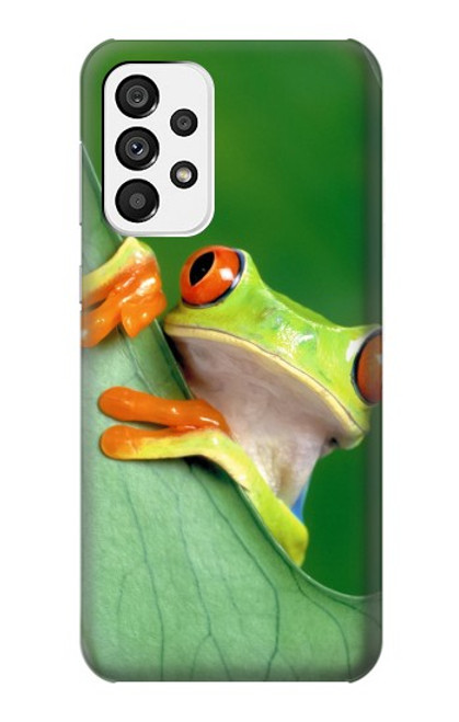 S1047 Little Frog Funda Carcasa Case para Samsung Galaxy A73 5G