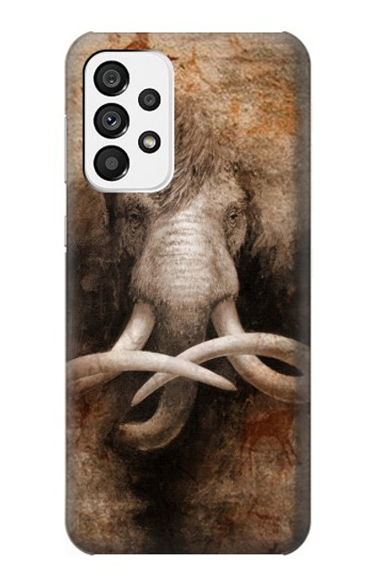 S3427 Mammoth Ancient Cave Art Funda Carcasa Case para Samsung Galaxy A73 5G