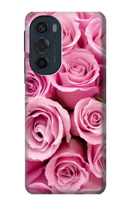 S2943 Pink Rose Funda Carcasa Case para Motorola Edge 30 Pro