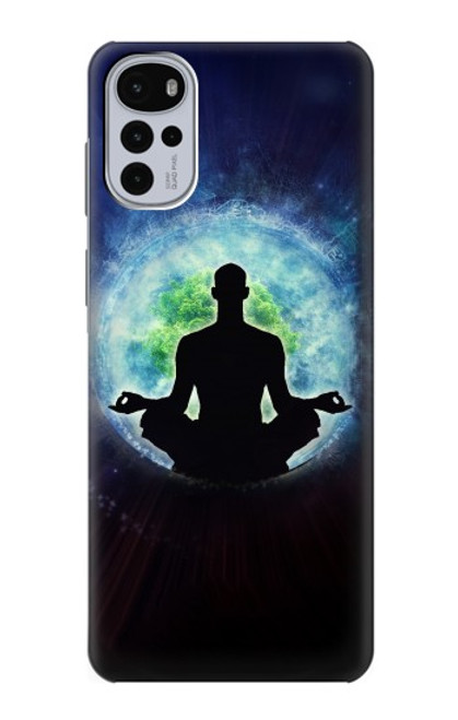 S2527 Yoga Nature Universe Funda Carcasa Case para Motorola Moto G22