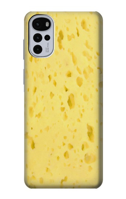 S2913 Cheese Texture Funda Carcasa Case para Motorola Moto G22