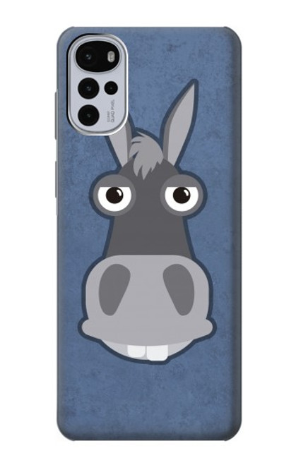 S3271 Donkey Cartoon Funda Carcasa Case para Motorola Moto G22