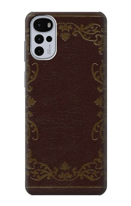 S3553 Vintage Book Cover Funda Carcasa Case para Motorola Moto G22