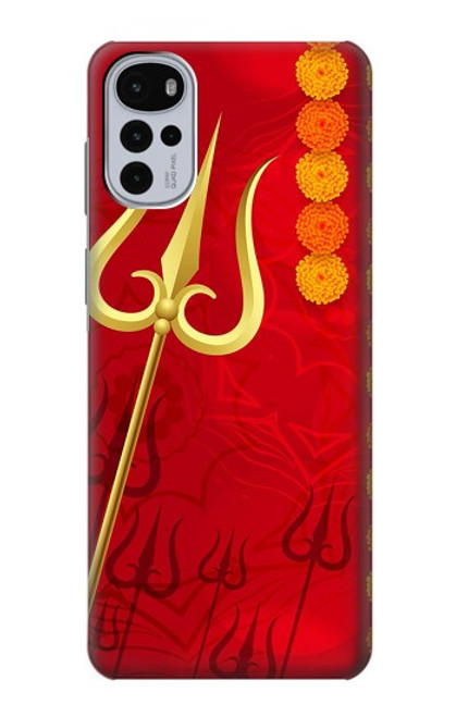 S3788 Shiv Trishul Funda Carcasa Case para Motorola Moto G22