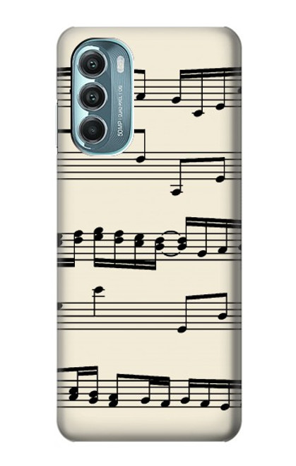 S3082 Music Sheet Funda Carcasa Case para Motorola Moto G Stylus 5G (2022)