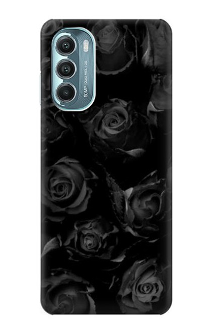 S3153 Black Roses Funda Carcasa Case para Motorola Moto G Stylus 5G (2022)