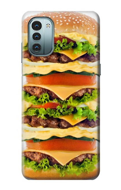 S0790 Hamburger Funda Carcasa Case para Nokia G11, G21