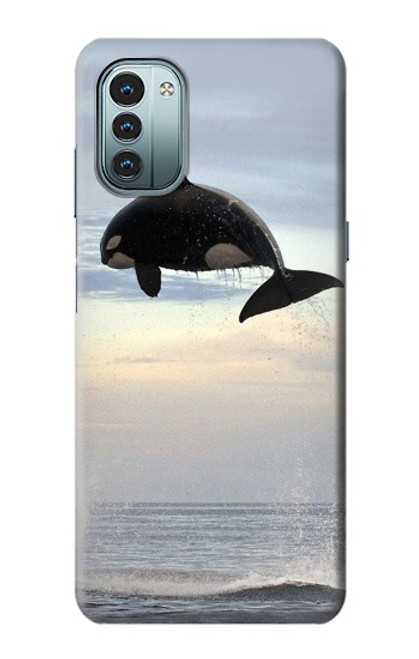 S1349 Killer whale Orca Funda Carcasa Case para Nokia G11, G21