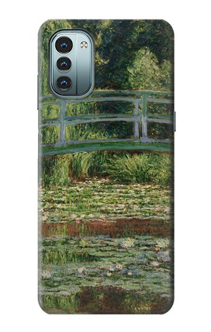 S3674 Claude Monet Footbridge and Water Lily Pool Funda Carcasa Case para Nokia G11, G21