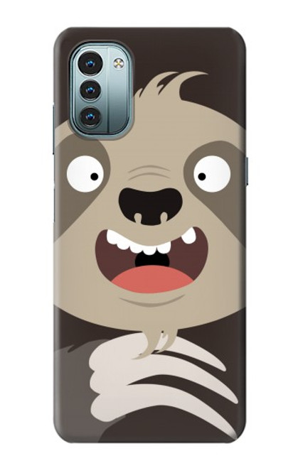 S3855 Sloth Face Cartoon Funda Carcasa Case para Nokia G11, G21