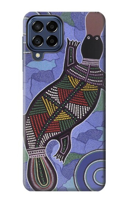 S3387 Platypus Australian Aboriginal Art Funda Carcasa Case para Samsung Galaxy M53